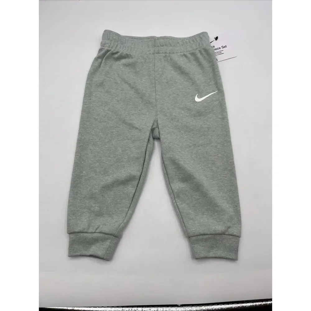 Nike Newborn 3-Piece Bodysuits and Pants Set Green/White long & Short Sleeve NWT